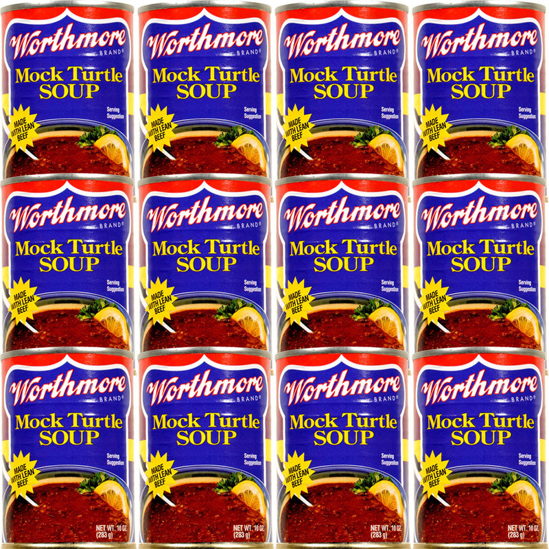 Worthmore Mock Turtle Soup 10oz Can 12pk