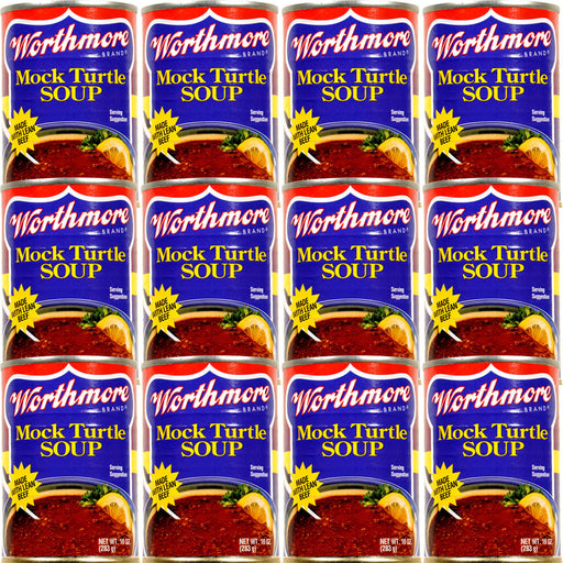 Worthmore Mock Turtle Soup 10oz Can 12pk