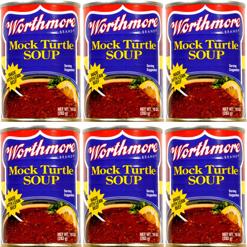 Worthmore Mock Turtle Soup 10oz Can 6pk