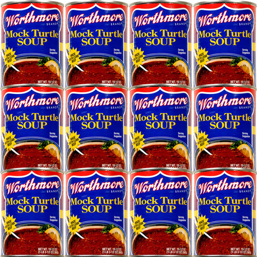 Worthmore Mock Turtle Soup 19.5oz Can 12pk