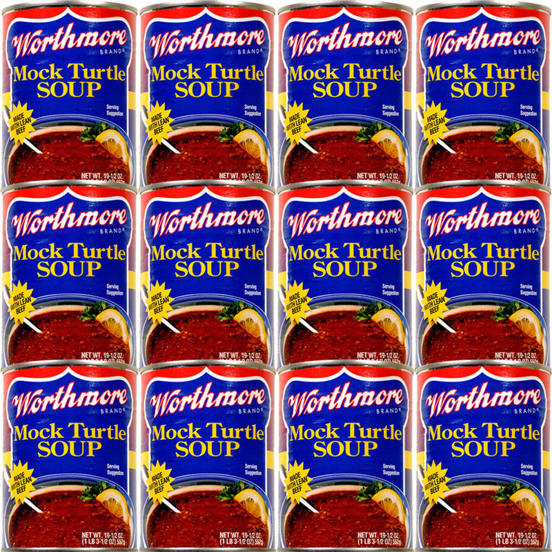 Worthmore Mock Turtle Soup 19.5oz Can 12pk