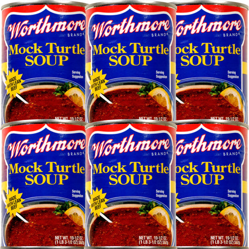 Worthmore Mock Turtle Soup 19.5oz Can 6pk