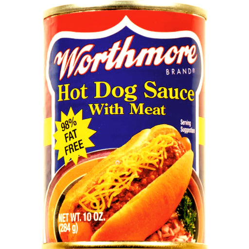 Worthmore Hot Dog Sauce with Meat 10oz Can
