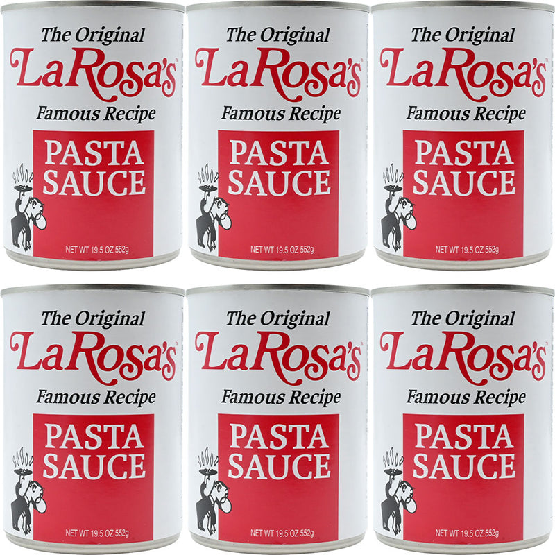 LaRosa's Original Pasta Sauce 19.5oz Can 6pk