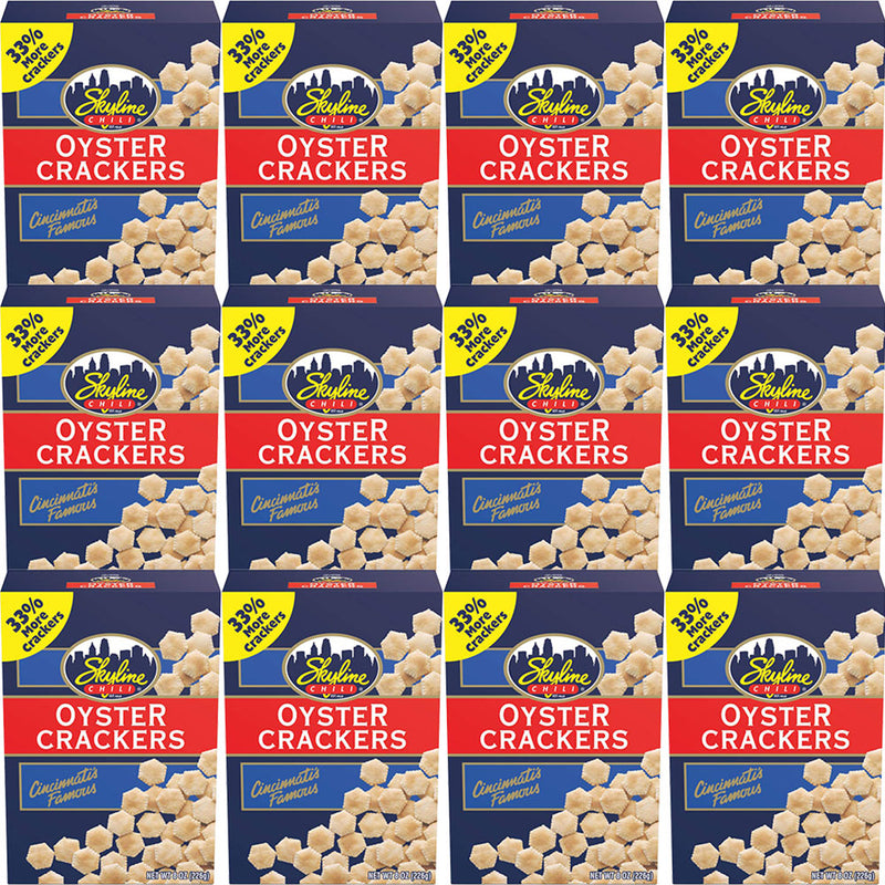 Skyline Chili Oyster Crackers 8oz Box 12pk