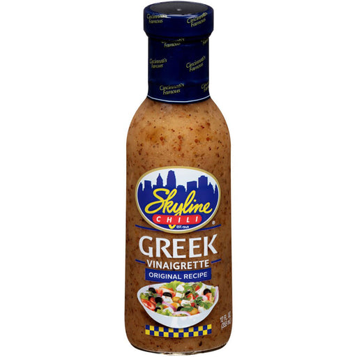 Skyline Chili Greek Vinaigrette Original Recipe 12oz