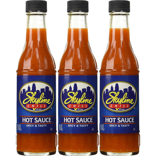 Skyline Chili Hot Sauce 6oz Bottle 3pk