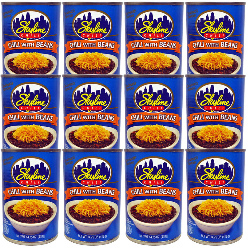 Skyline Chili with Beans 14.75oz Can 12pk