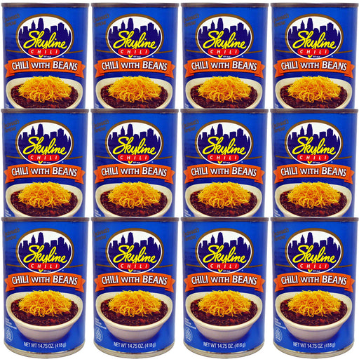 Skyline Chili with Beans 14.75oz Can 12pk