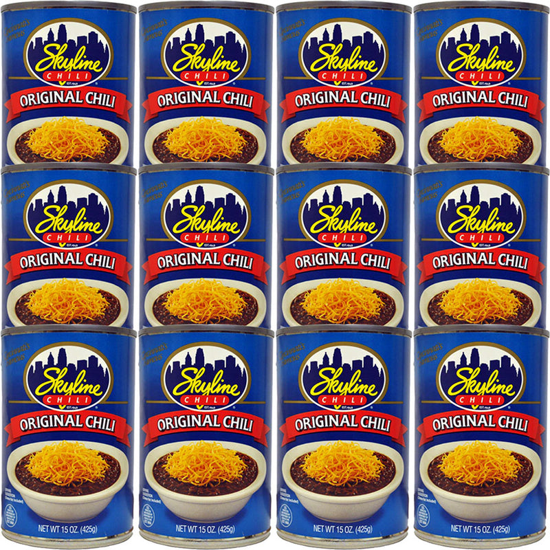 Skyline Original Chili 15oz Can 12pk