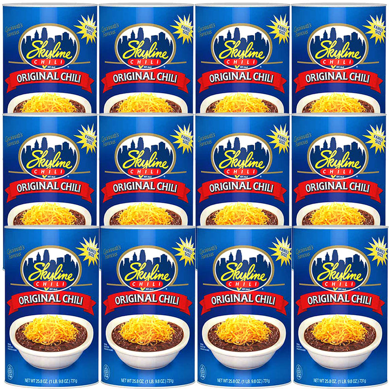 Skyline Original Chili 25.8oz Can 12pk