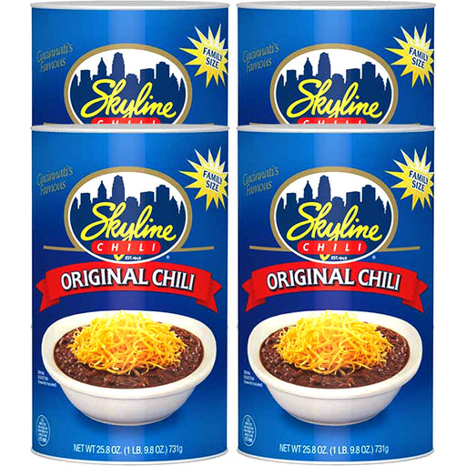 Skyline Original Chili 25.8oz Can 4pk