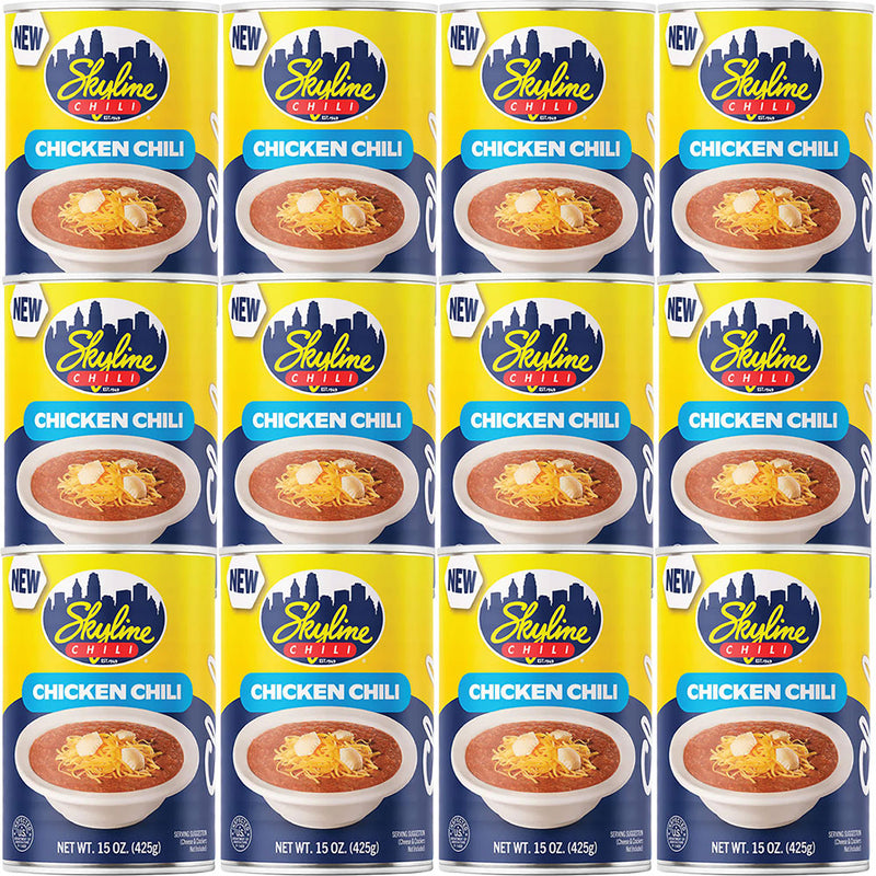 Skyline Chicken Chili 15oz Can 12pk