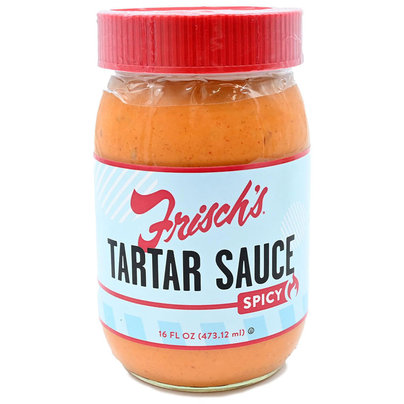 Frisch's Spicy Tartar Sauce 16oz Jar