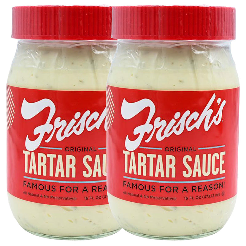 Frisch's Original Tartar Sauce 16oz Jar 2pk