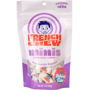 French Chew Minis Birthday Cake 5oz Bag