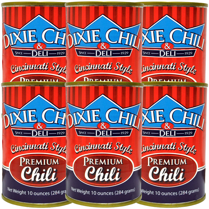 Dixie Chili 10oz Can 6pk