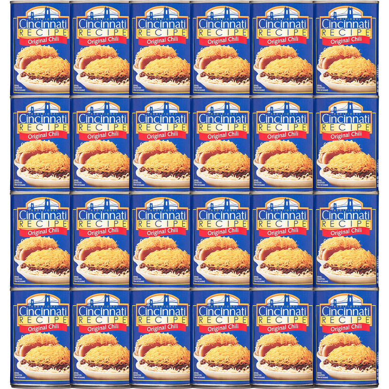 Cincinnati Recipe Original Chili 15oz Can 24pk