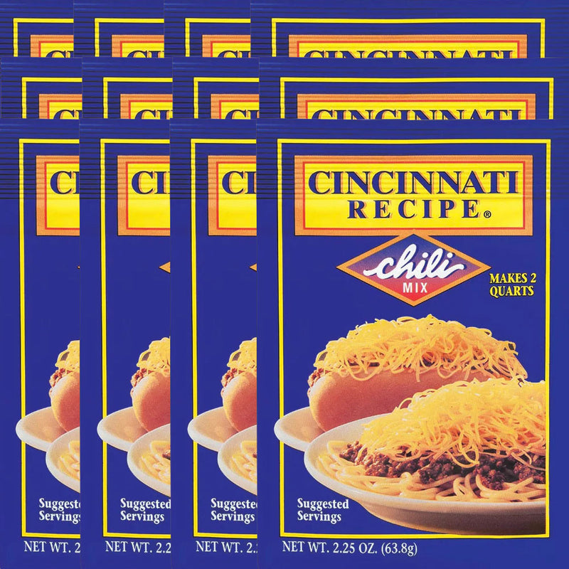 Cincinnati Recipe Chili Mix 2.25oz 12pk