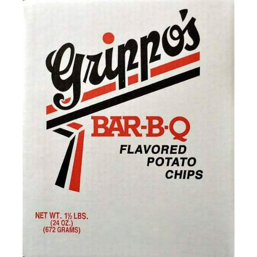 Grippo's BBQ Potato Chips 1.5lb Box