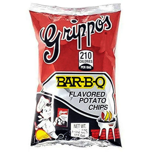 Grippo's BBQ Potato Chips 1.5oz Bags 24ct
