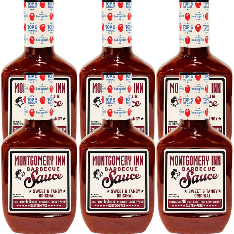 Montgomery Inn Barbecue Sauce 28oz 6pk
