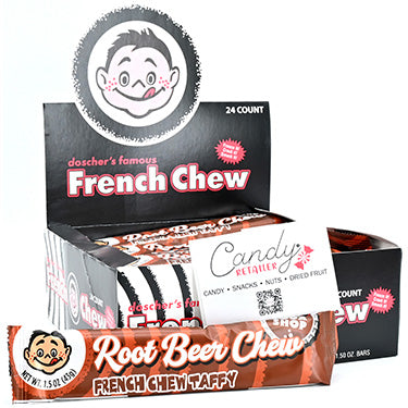French Chew Soda Shop Root Beer Chew 24ct Box