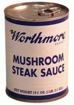 Worthmore Mushroom Steak Sauce 19.5 Oz 3pk