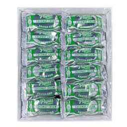 Papas Dark Chocolate Covered Coconut Cream Eggs 24ct Box