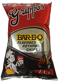 Grippos BBQ Potato Chips 1.75oz - 24ct Box - CincinnatiSpecialties.com